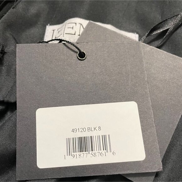 NEW Ieena for Mac Duggal Size 8 PLEATED TIERED RUFFLE MINI DRESS $338 - Picture 12 of 13